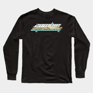 ZOMBIE SQUAD 80s Text Effects 3 Long Sleeve T-Shirt